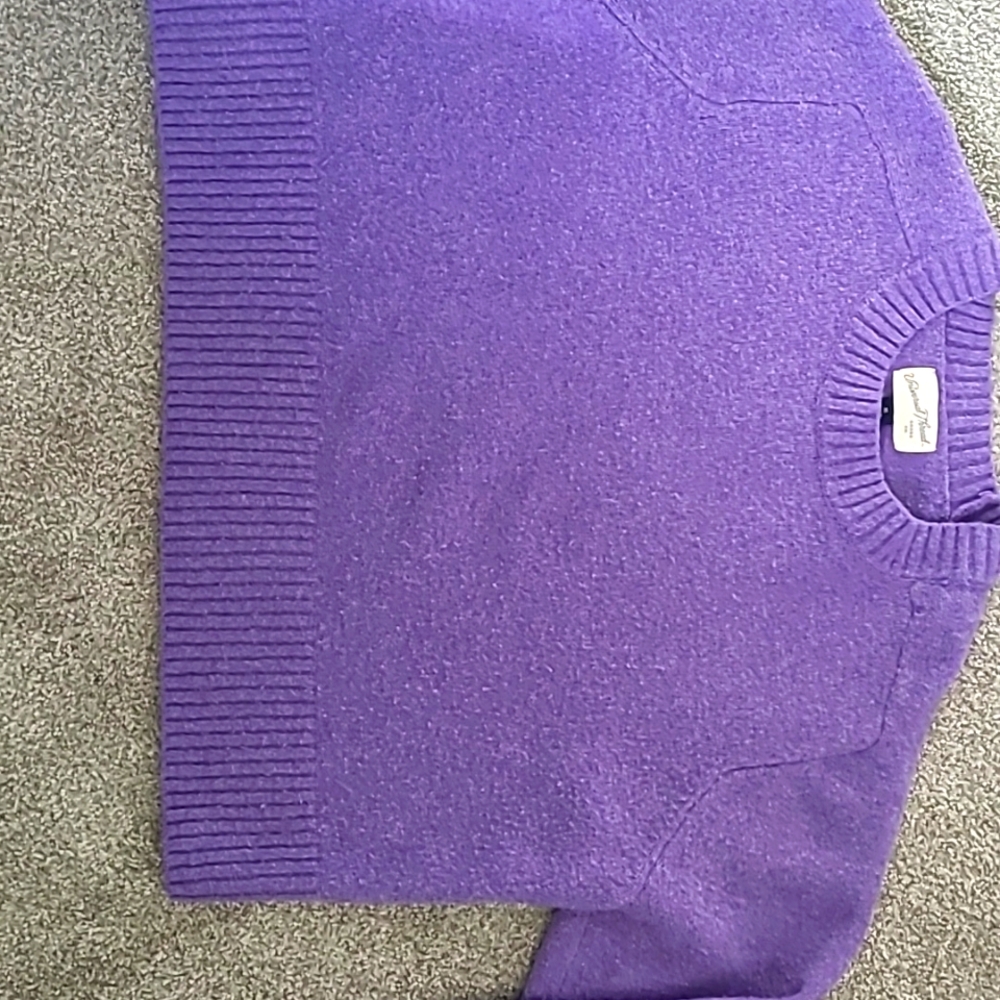 Purple sweater